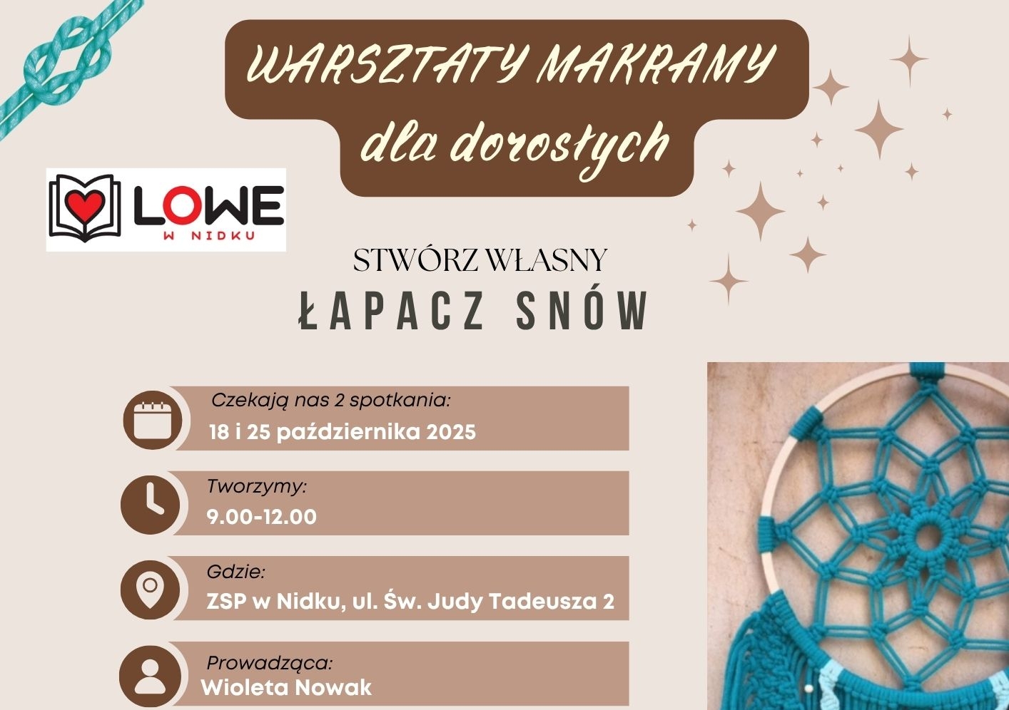 Warsztaty Makramy